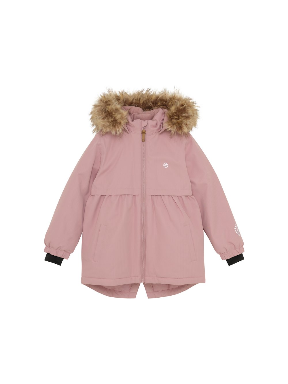 Minymo Winterjacke Mädchen gemustert