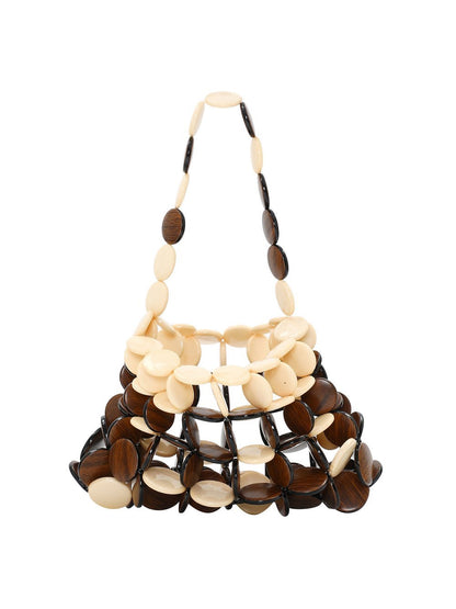 MyMo Handtasche Damen Textil kariert