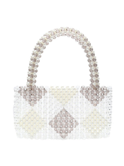 MyMo Handtasche Damen Textil kariert