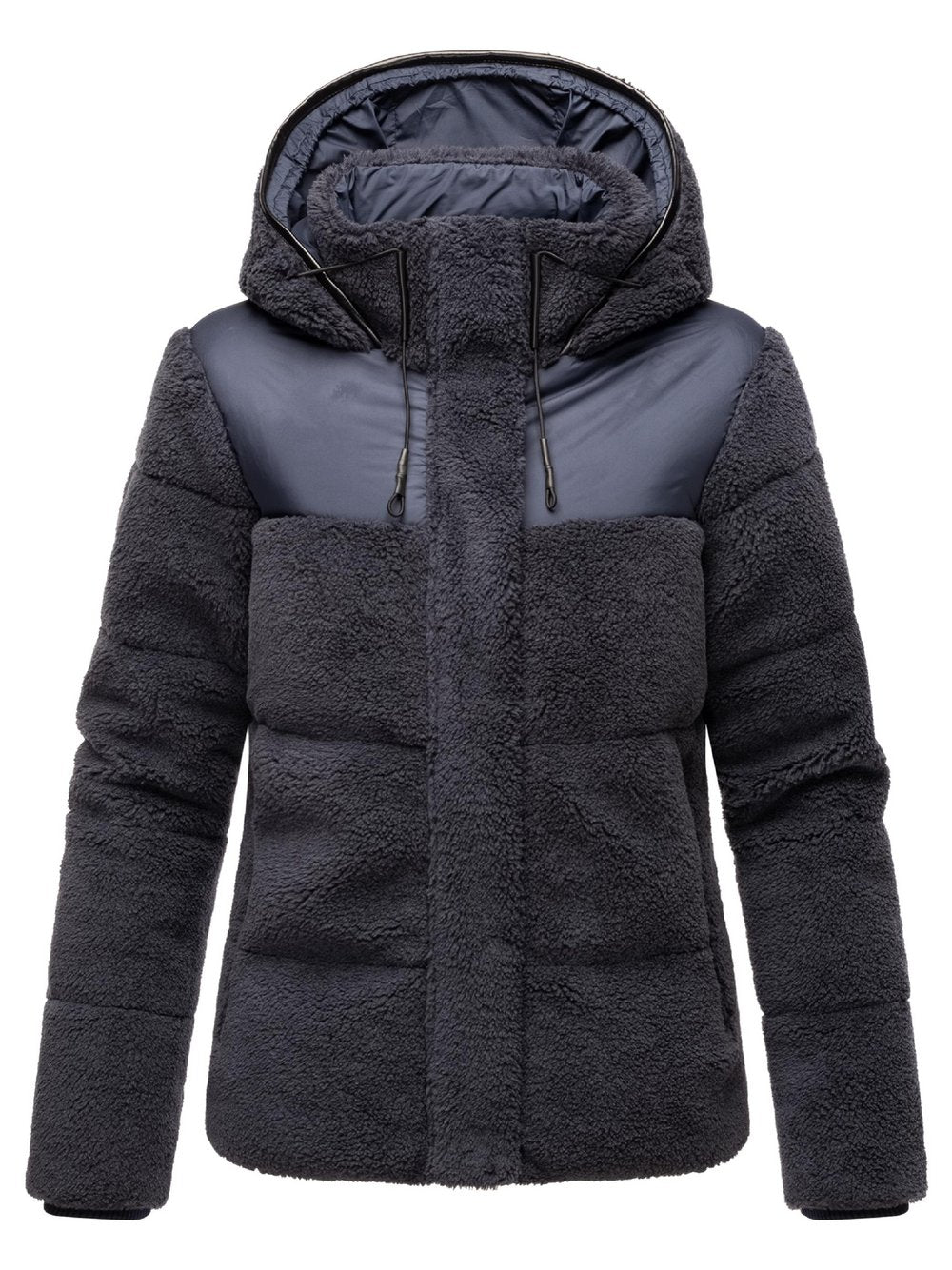 Marikoo Kapuzenplüschjacke Damen