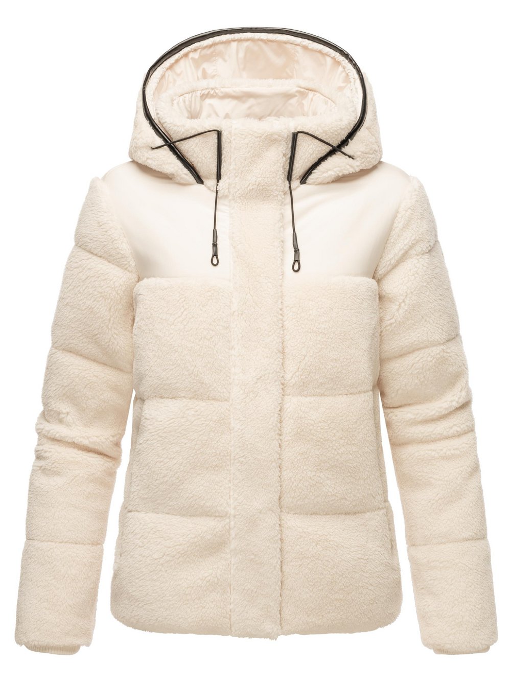 Marikoo Kapuzenplüschjacke Damen