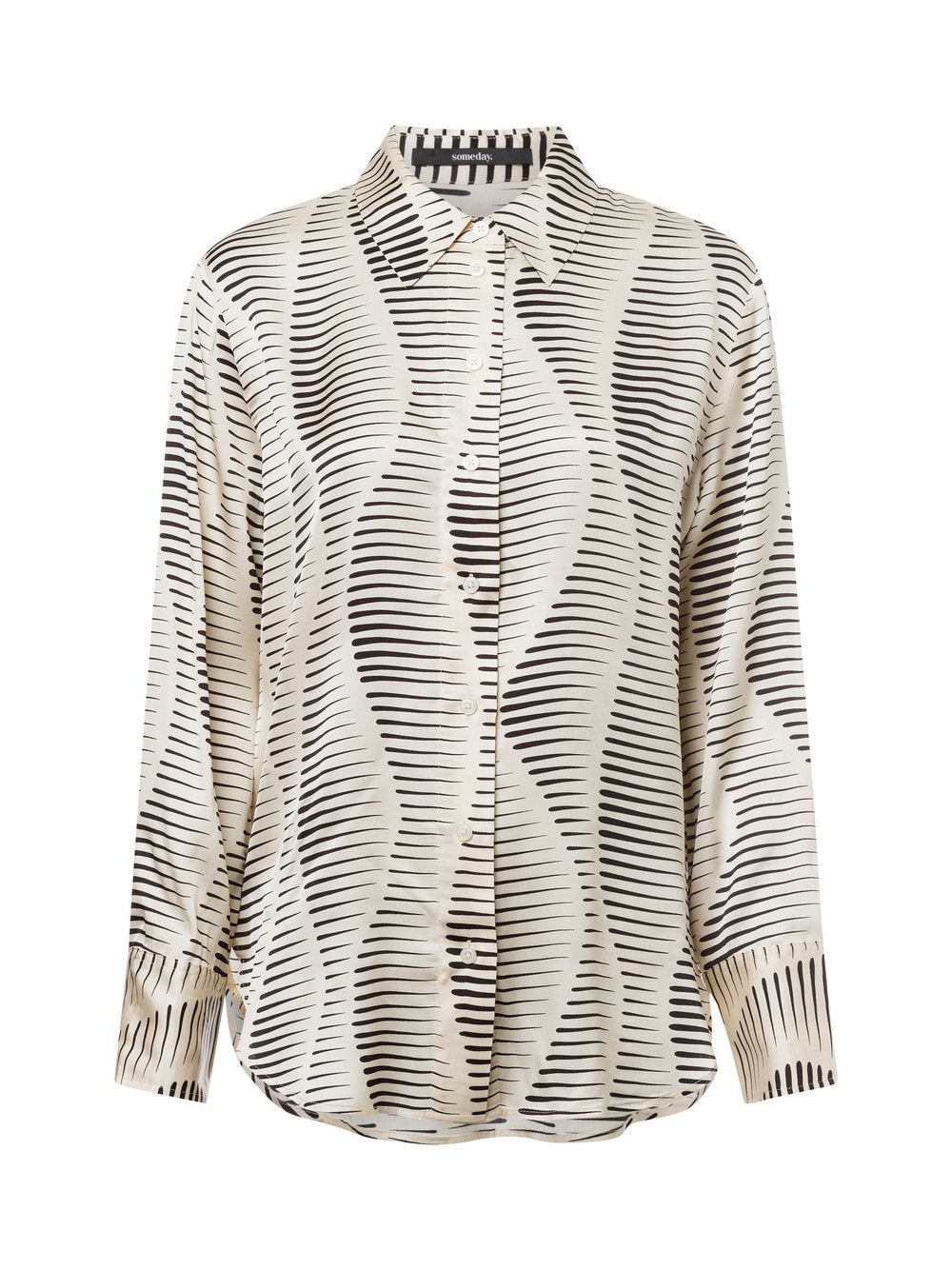 Someday Bluse Damen Viskose gemustert