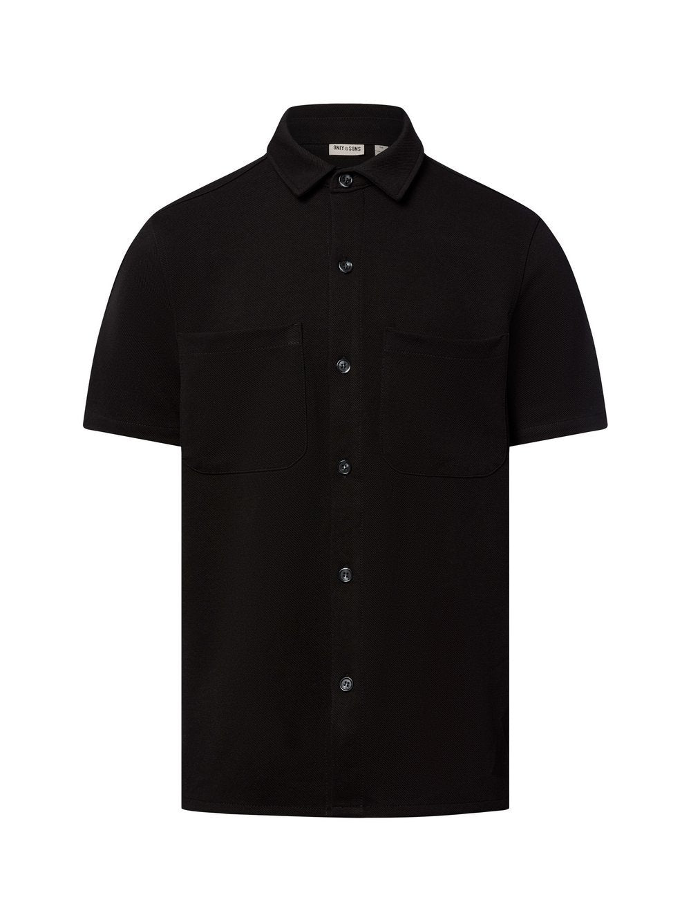 Only&Sons Freizeithemd Herren Regular Fit strukturiert