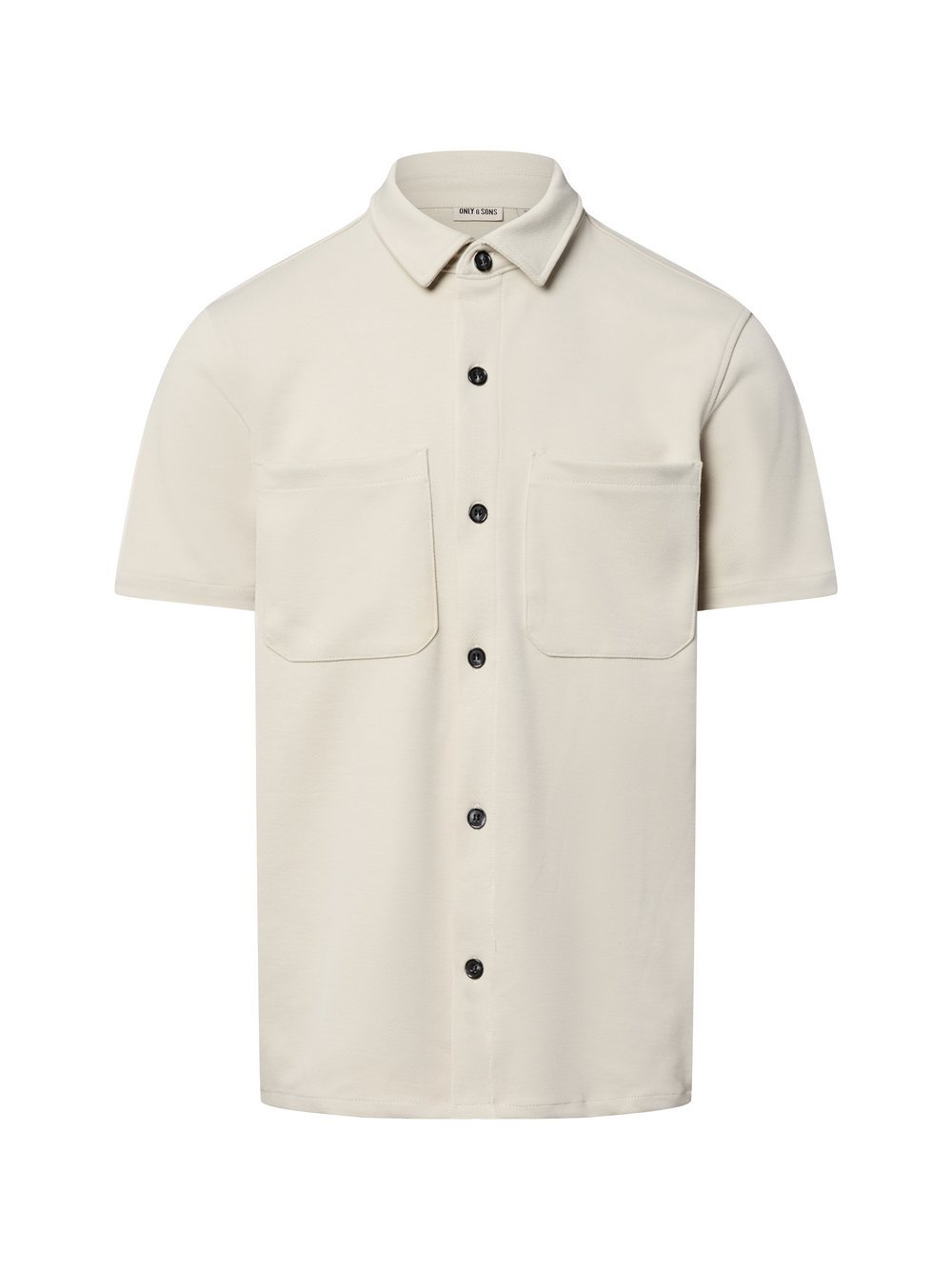 Only&Sons Freizeithemd Herren Regular Fit strukturiert