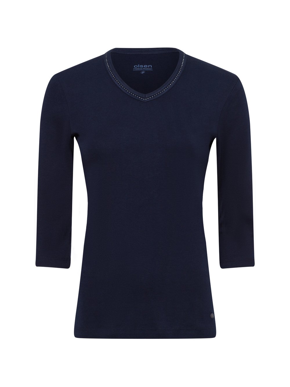 Olsen Langarmshirt Damen Baumwolle