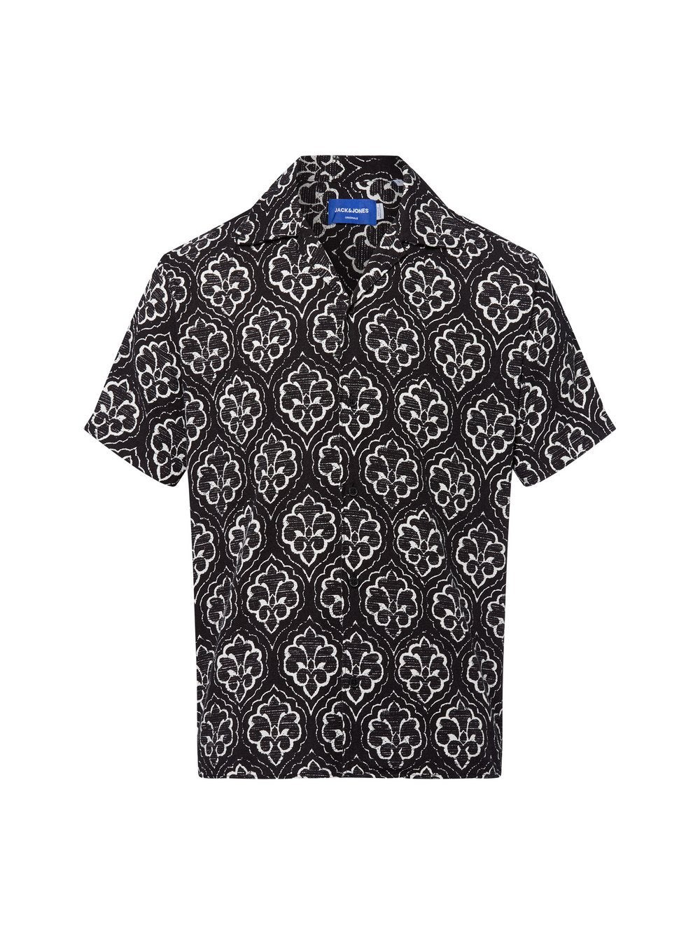 Jack & Jones Hemd Herren Regular Fit Baumwolle gemustert