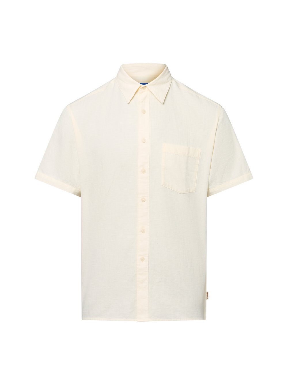Jack & Jones Kurzram-Freizeithemd Herren Regular Fit Baumwolle