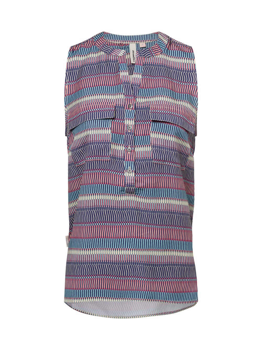 Ragwear Blusenshirt Damen Lyocell gemustert