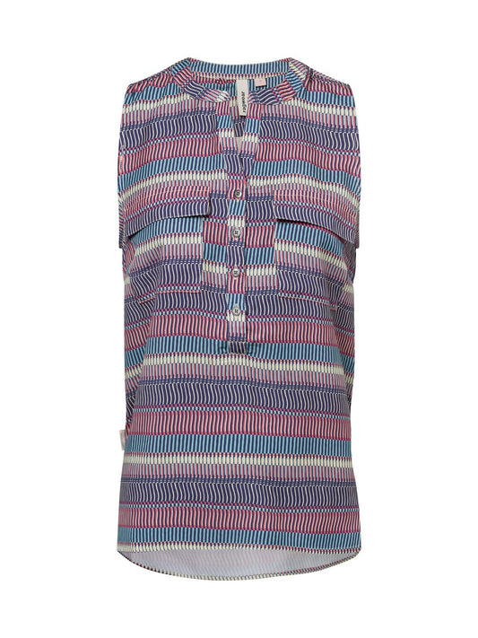 Ragwear Blusenshirt Damen Lyocell gemustert