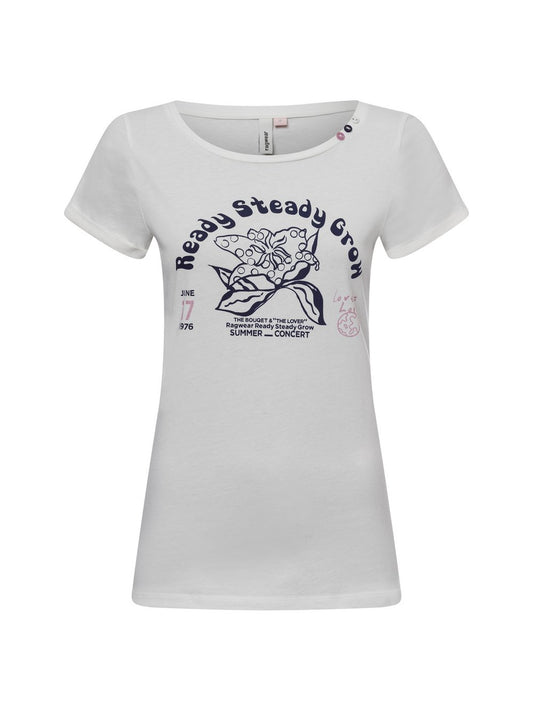 Ragwear T-Shirt Damen Baumwolle bedruckt