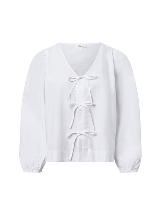 s.Oliver Sommerbluse Damen Baumwolle