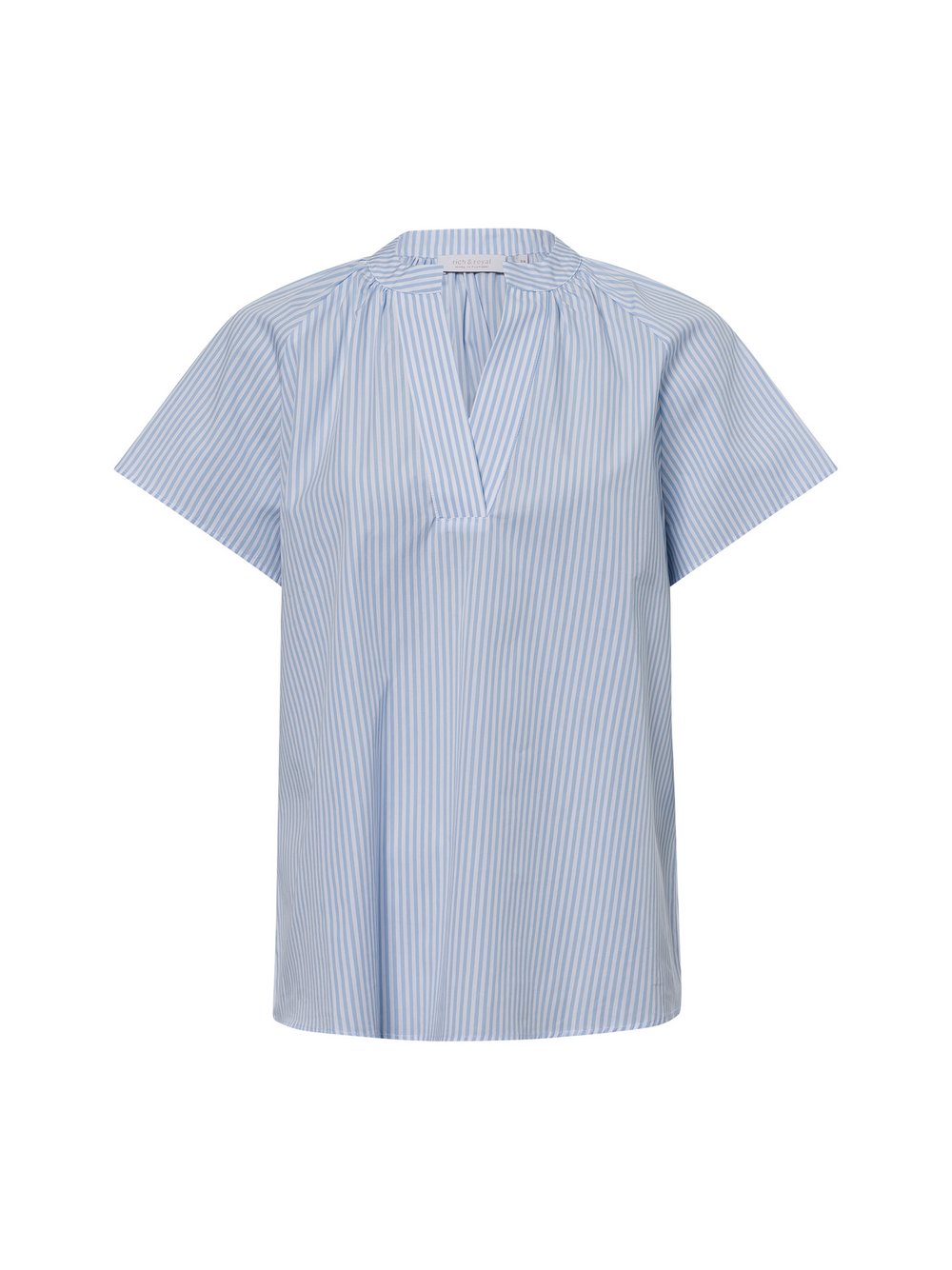 Rich & Royal Tunikabluse Damen Baumwolle gestreift