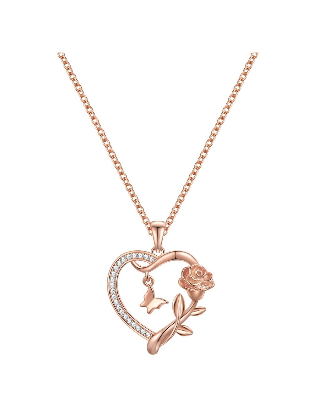 Rafaela Donata Halskette Damen Sterlingsilber roségold