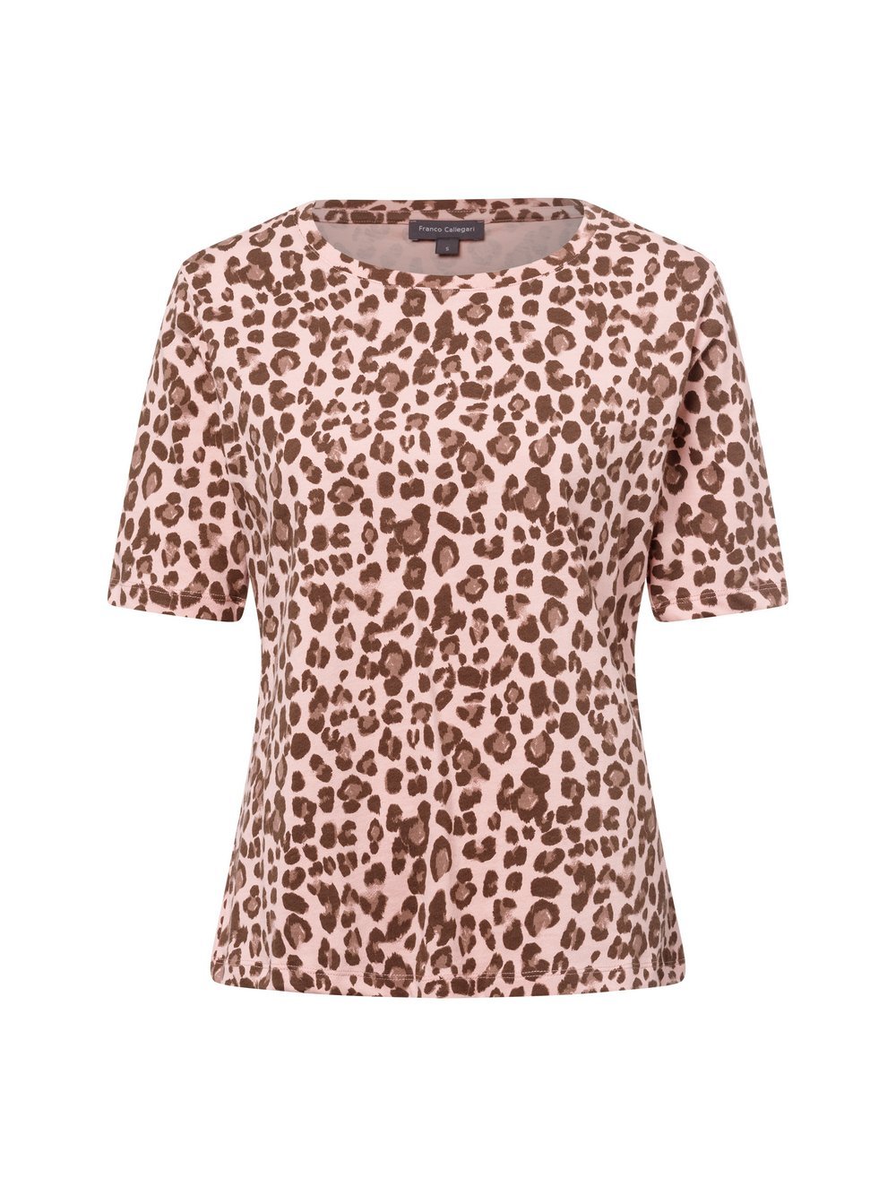 Franco Callegari T-Shirt Damen Baumwolle gemustert