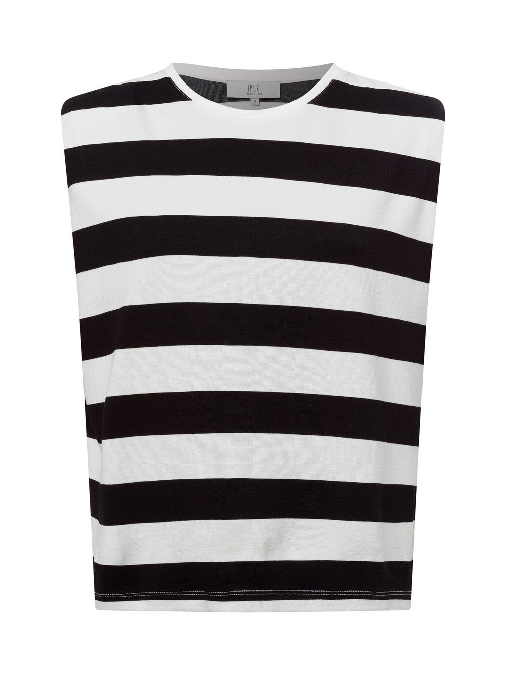 IPURI Top Damen Viskose gestreift