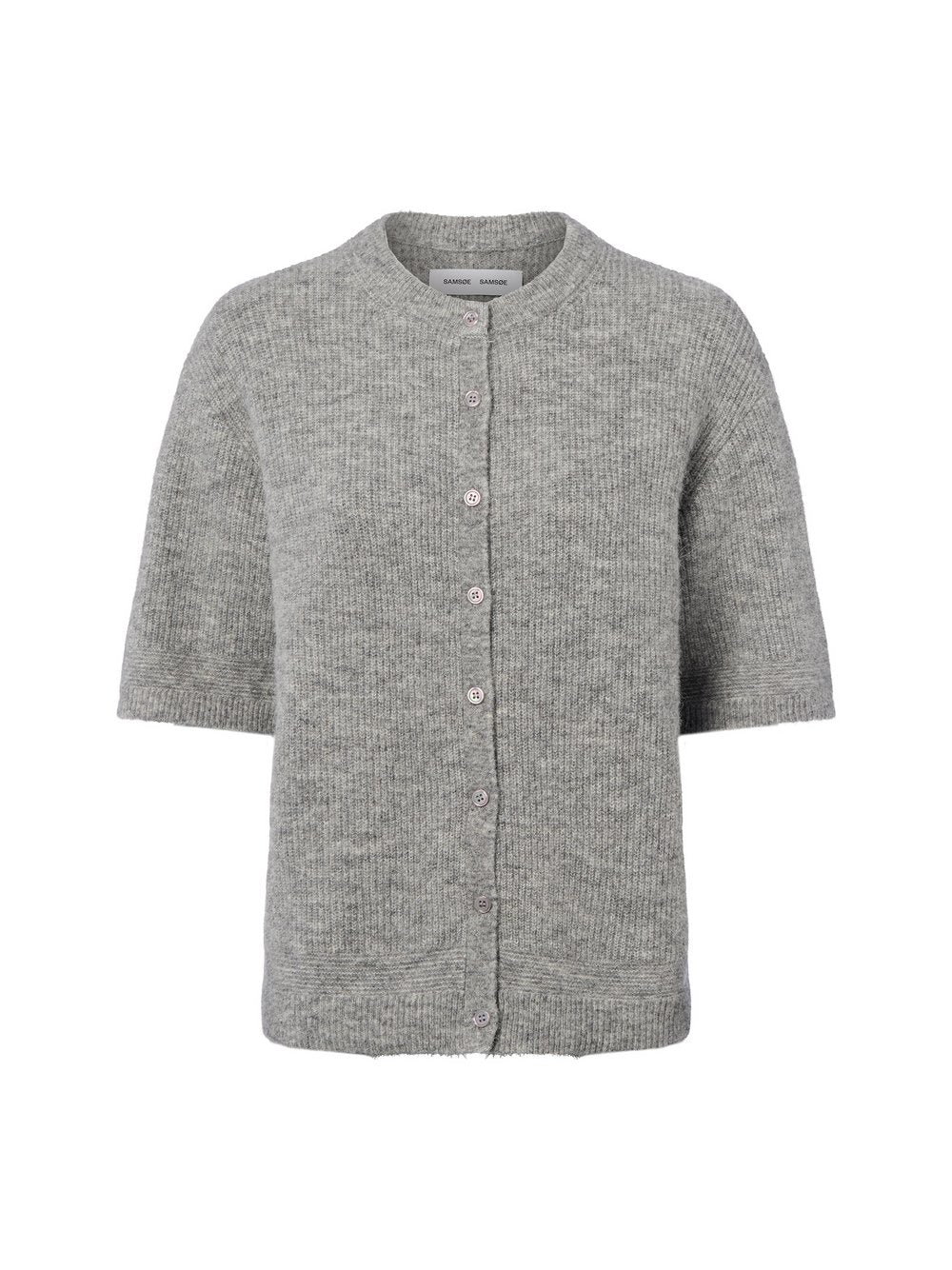 Samsøe Samsøe Strickjacke mit Alpaka-Anteil Damen Wolle