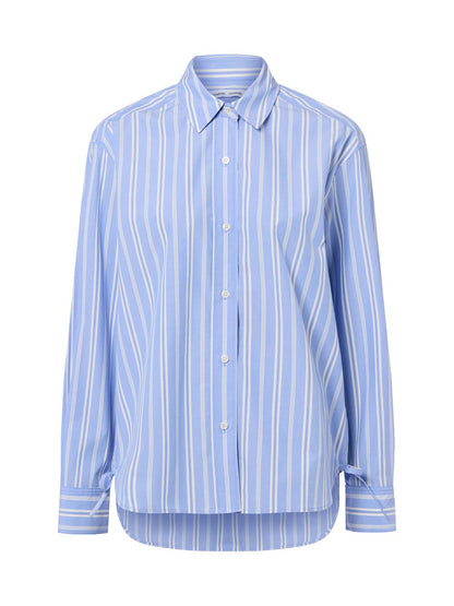 Samsøe Samsøe Hemdbluse Damen Lyocell gestreift