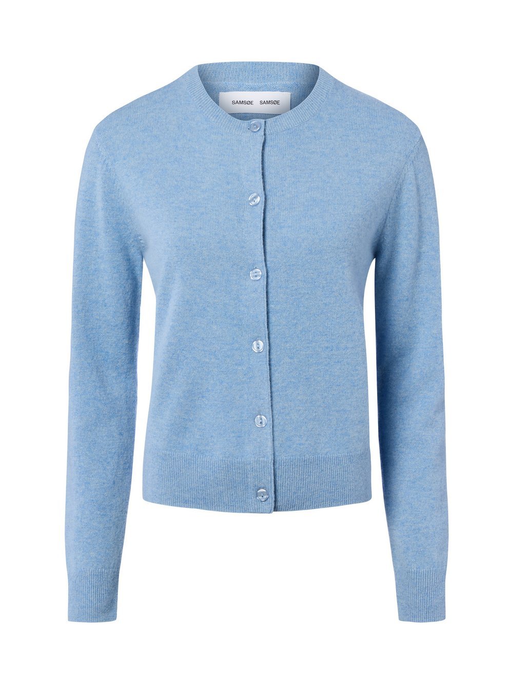 Samsøe Samsøe Strickjacke aus Cashmere Damen meliert