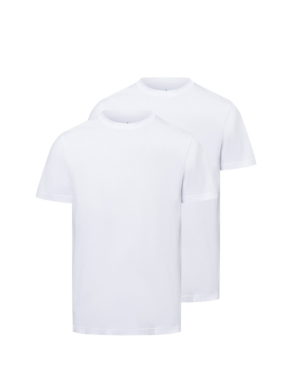 Ragman T-Shirts im 2er-Pack Herren Baumwolle