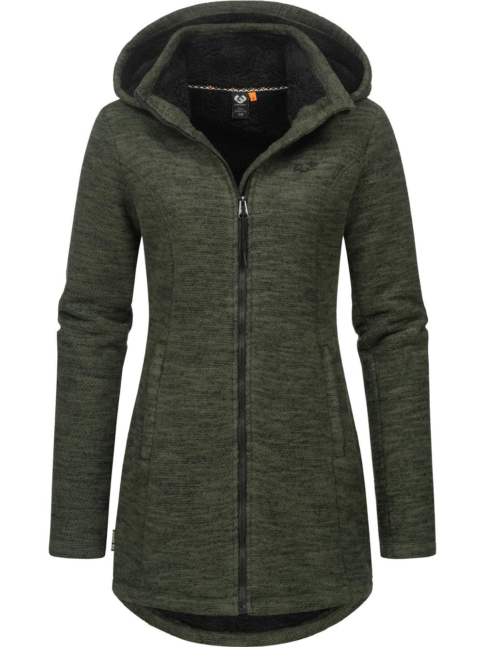 Ragwear Longstrickjacke Damen Baumwolle meliert