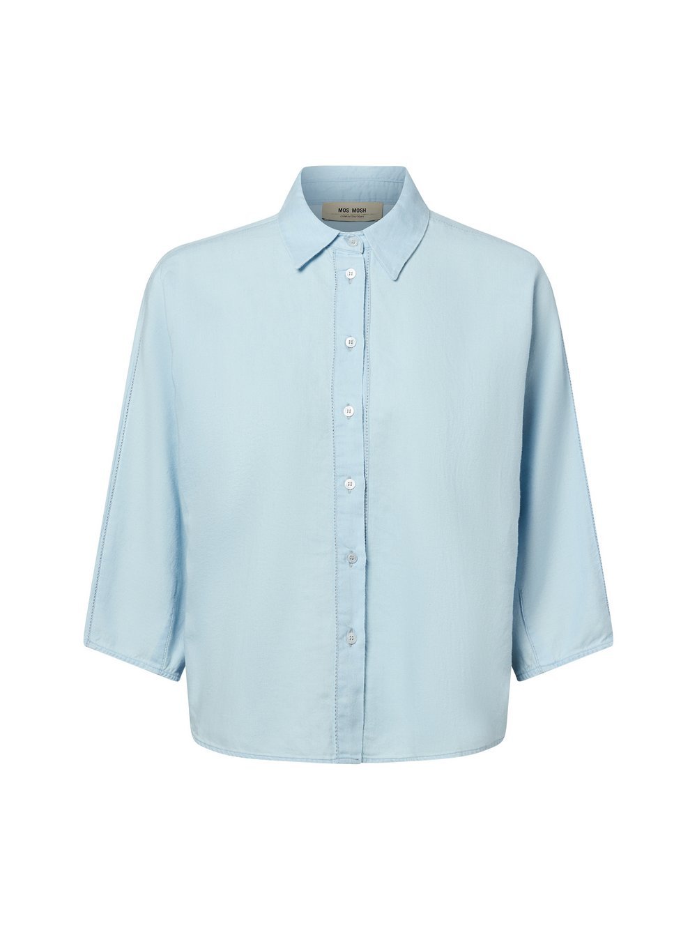 MOS MOSH Bluse mit Leinen-Anteil Damen Baumwolle