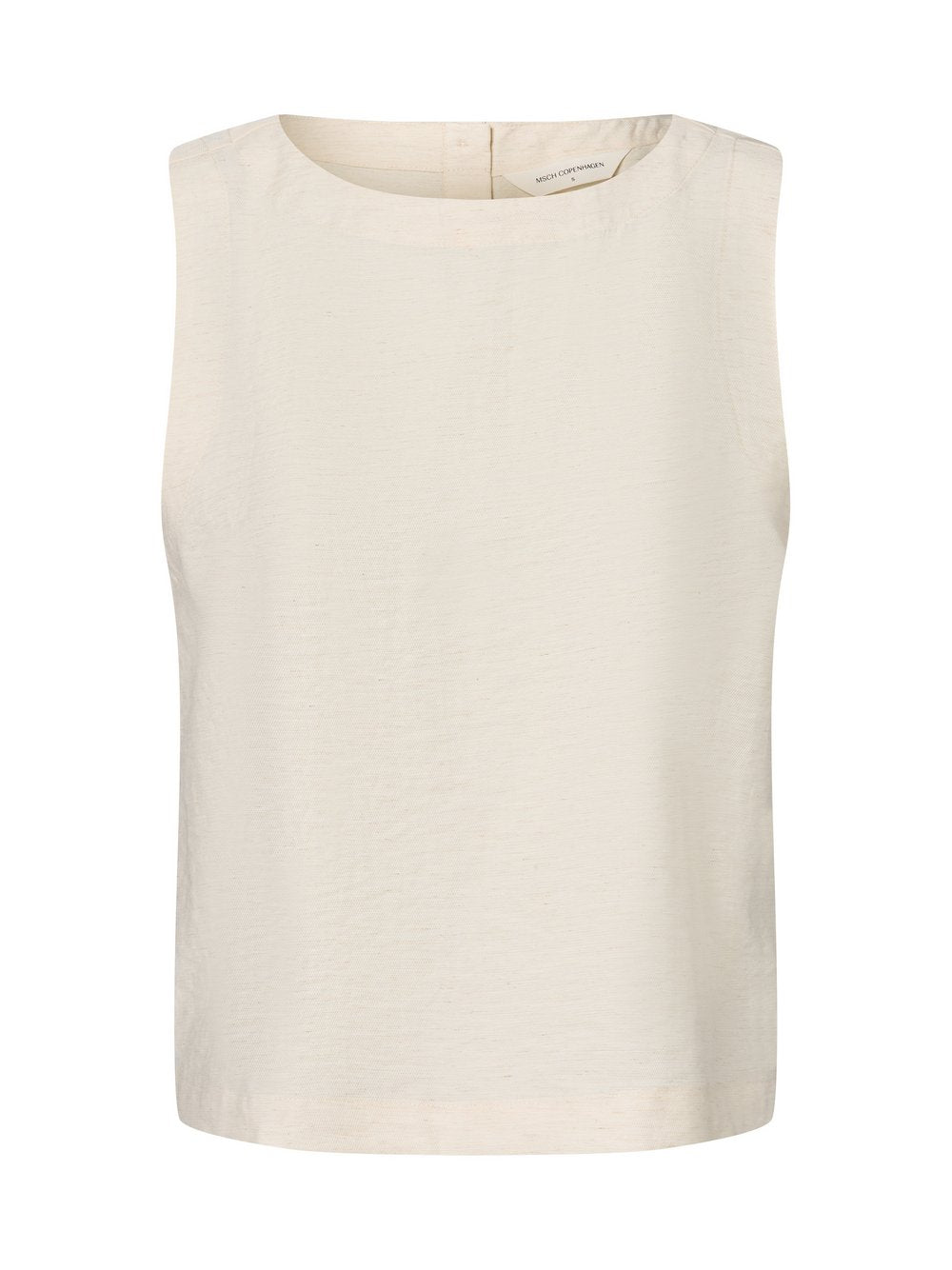 Msch Copenhagen Top mit Leinen-Anteil Damen Viskose meliert