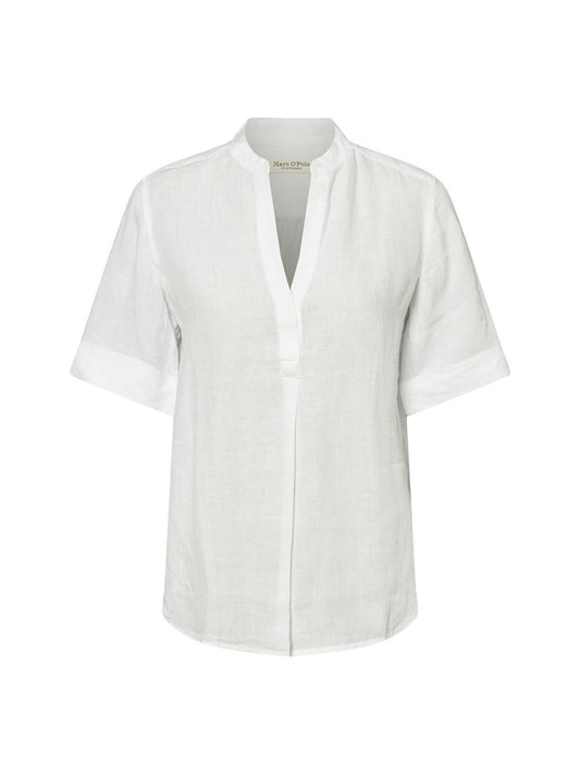 Marc O'Polo Tunikabluse mit Leinen-Anteil Damen Baumwolle