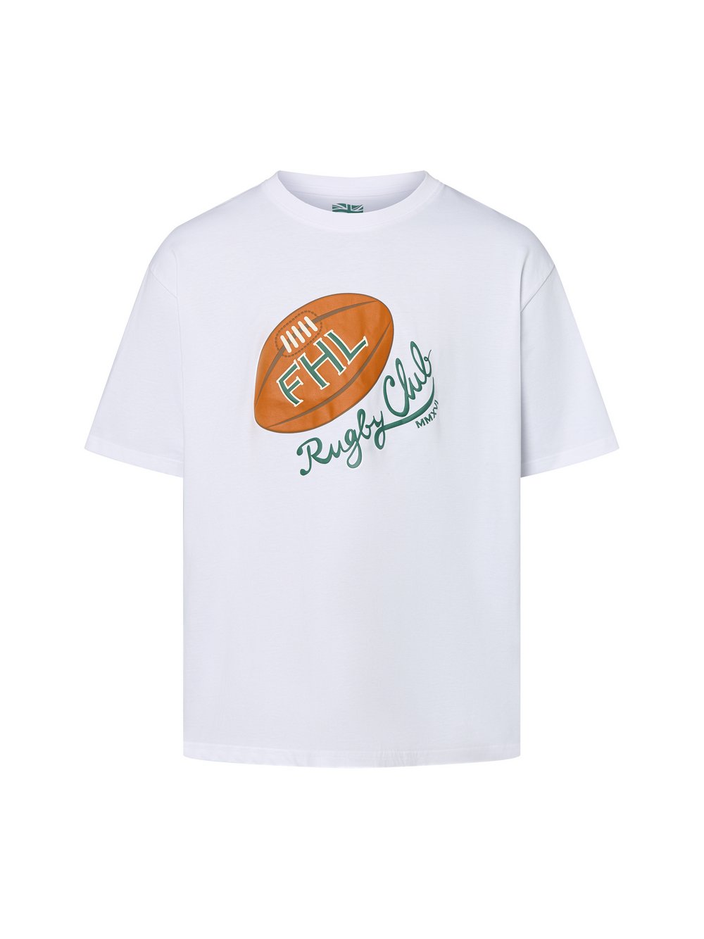 Finshley & Harding London T-Shirt Herren Baumwolle bedruckt