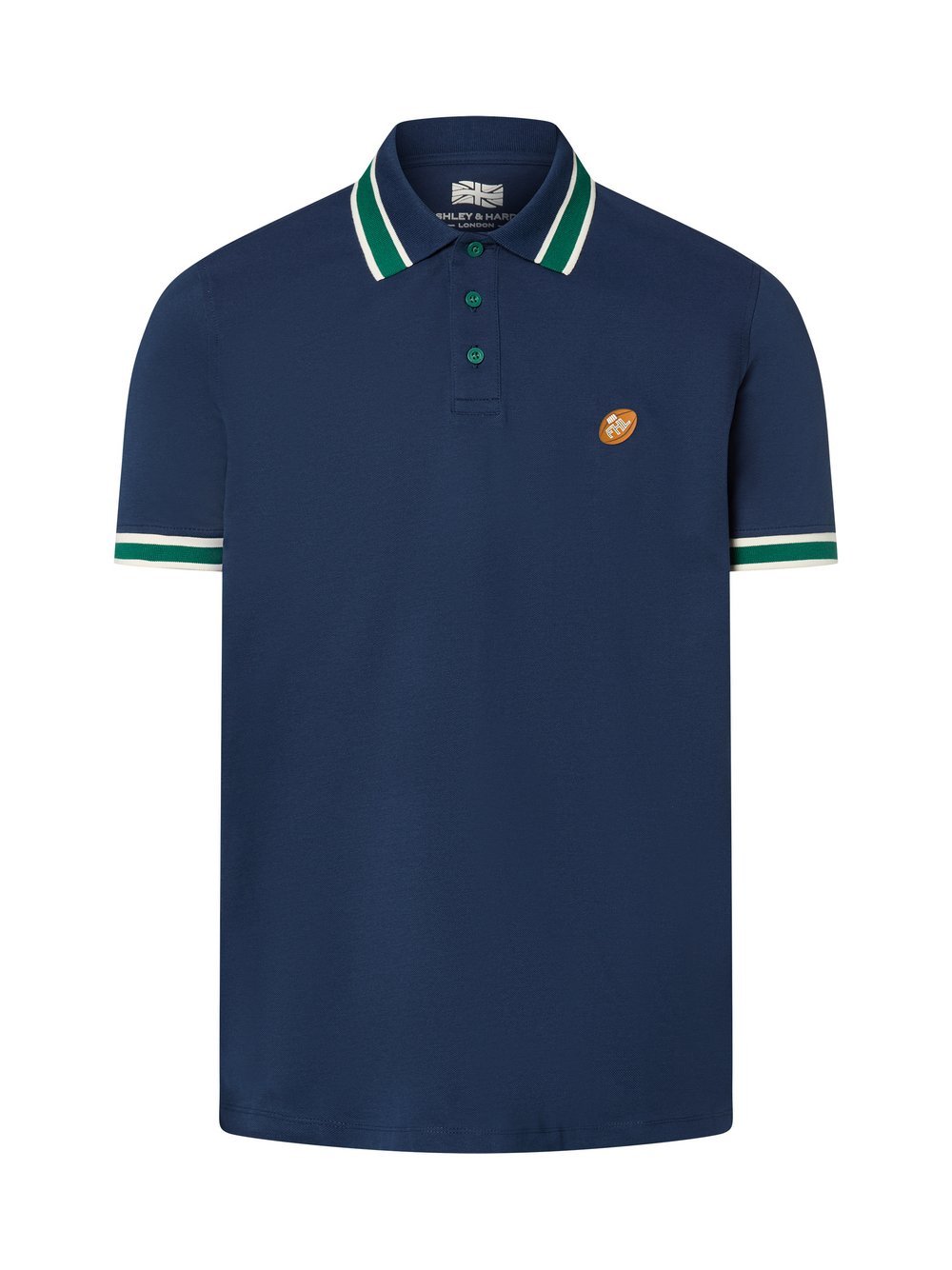 Finshley & Harding London Poloshirt Herren Baumwolle