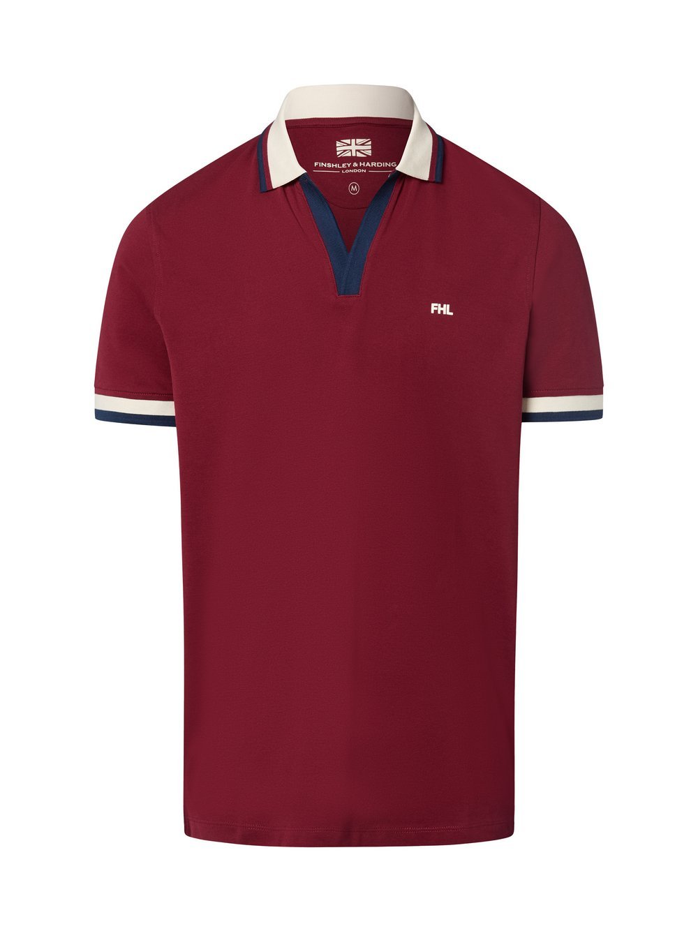 Finshley & Harding London Poloshirt Herren Baumwolle