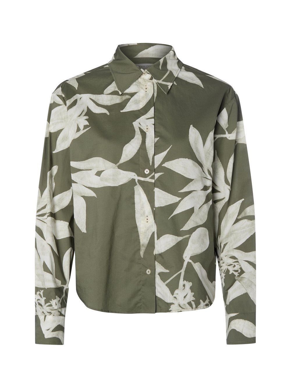 Marc O'Polo Hemdbluse Damen Baumwolle bedruckt