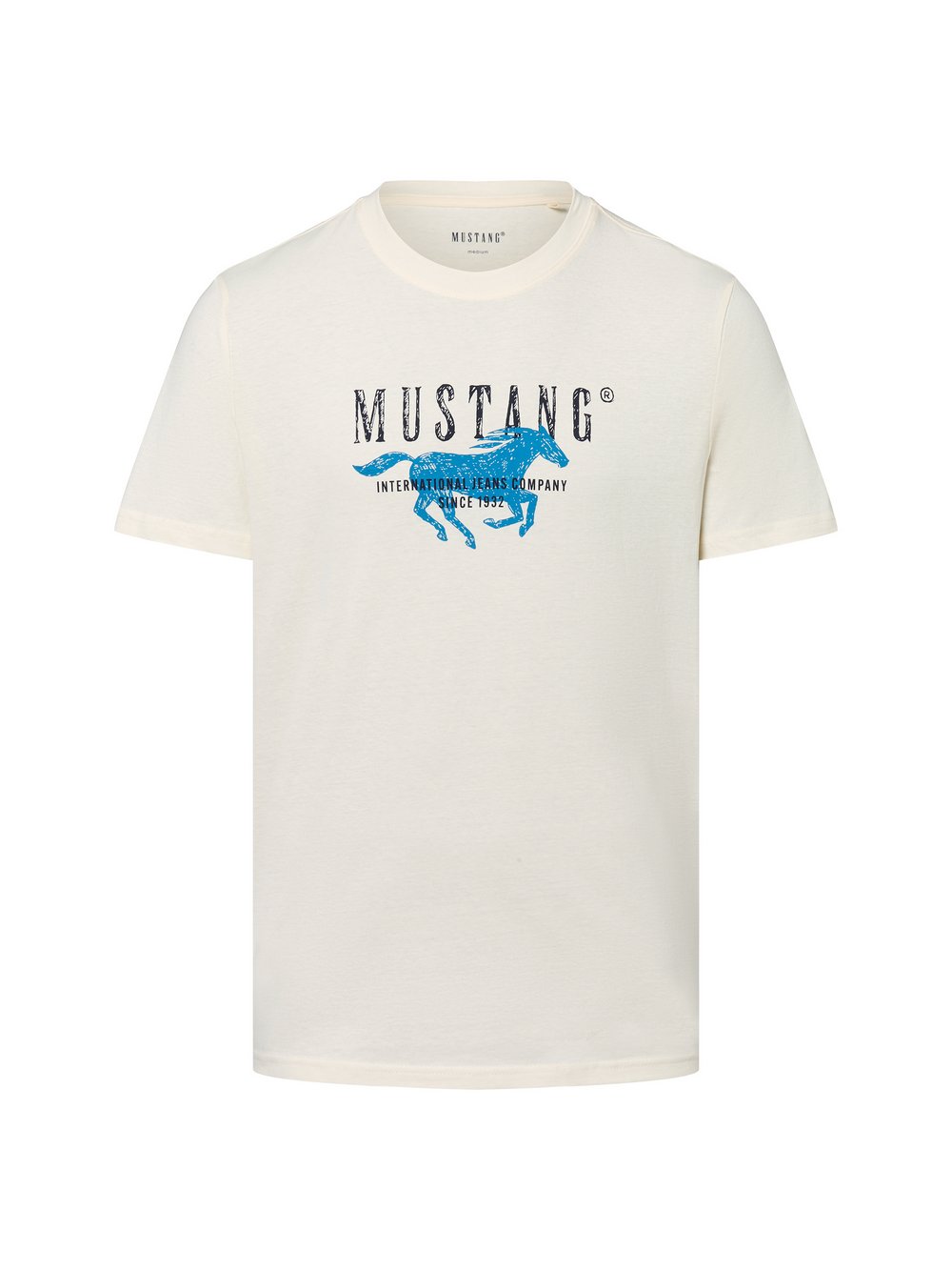 Mustang T-Shirt Herren Baumwolle bedruckt