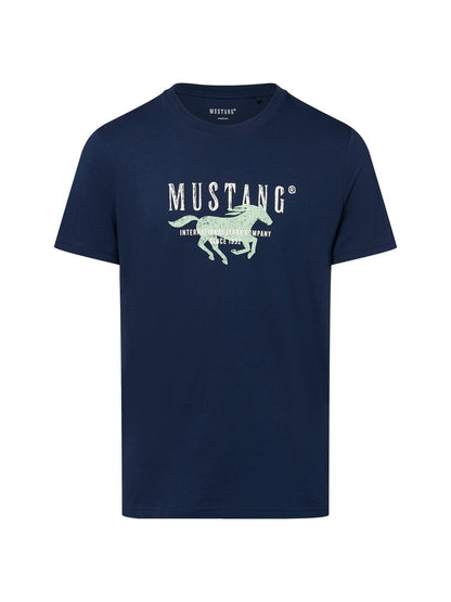 Mustang T-Shirt Herren Baumwolle bedruckt