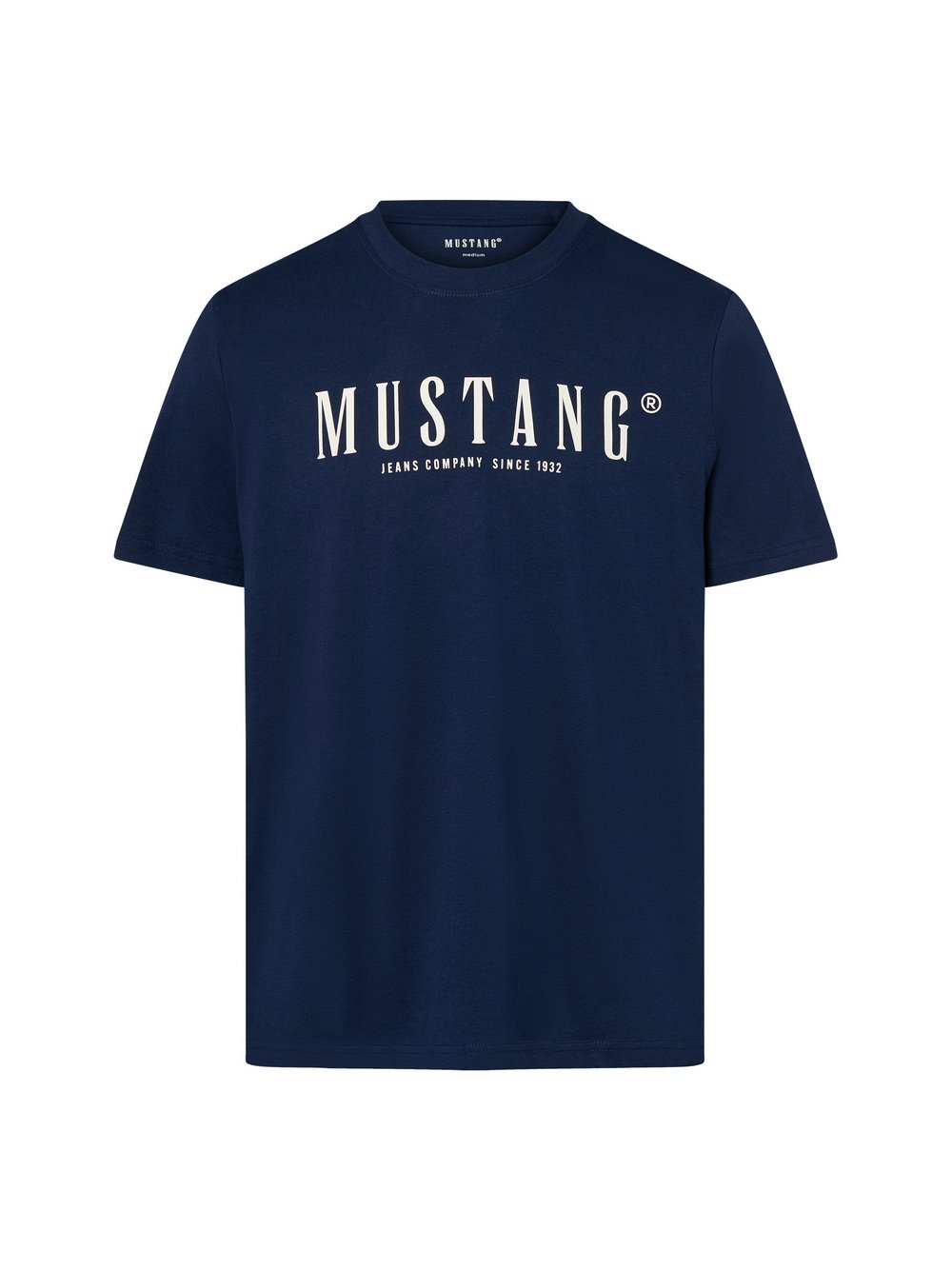 Mustang T-Shirt Herren Baumwolle