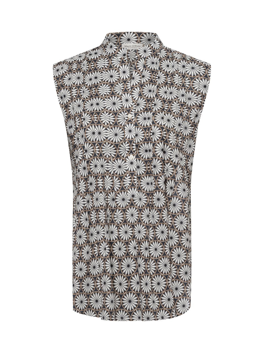 Marc O'Polo Blusenshirt Damen Baumwolle gemustert