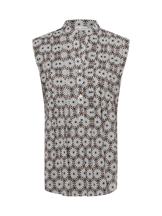 Marc O'Polo Blusenshirt Damen Baumwolle gemustert