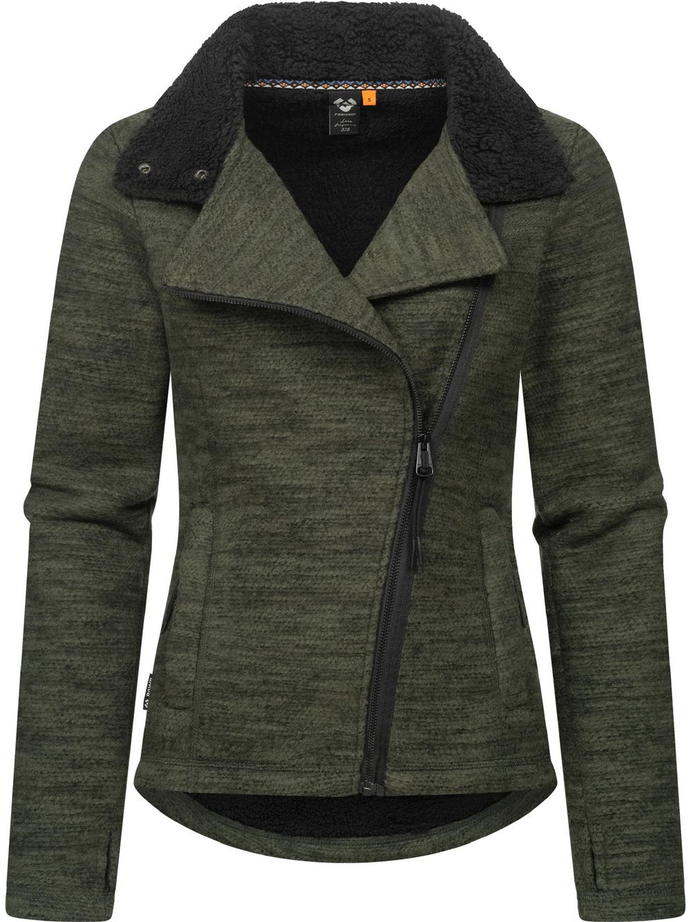Ragwear Strickfleecejacke Damen Baumwolle