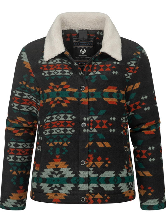 Ragwear Outdoorjacke Damen gemustert