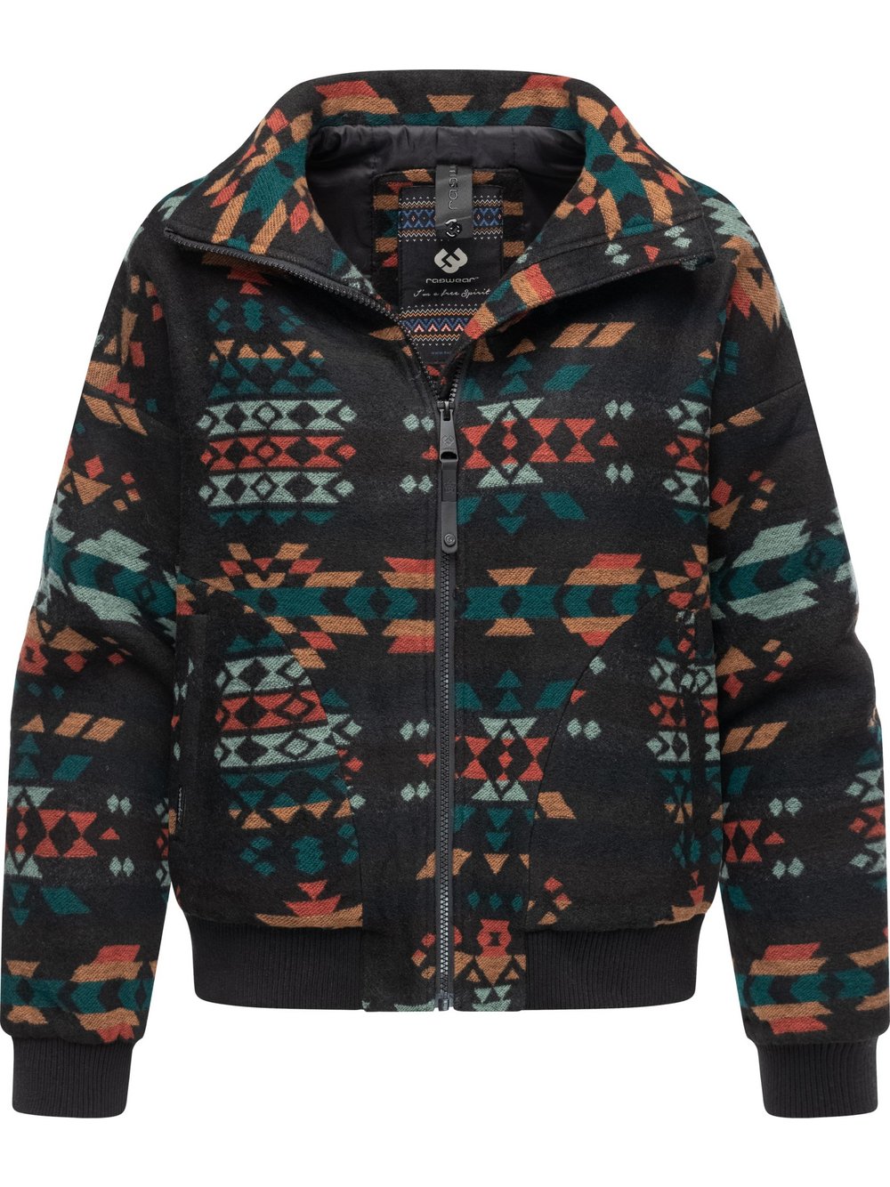 Ragwear Übergangsjacke Damen gemustert