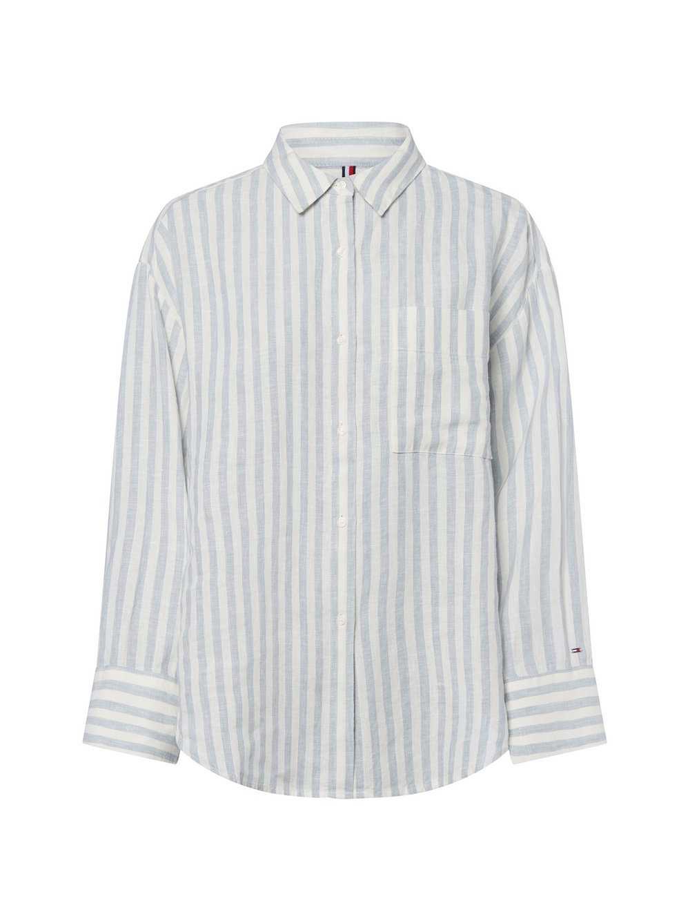 Tommy Hilfiger Leinen-Hemdbluse Damen gestreift