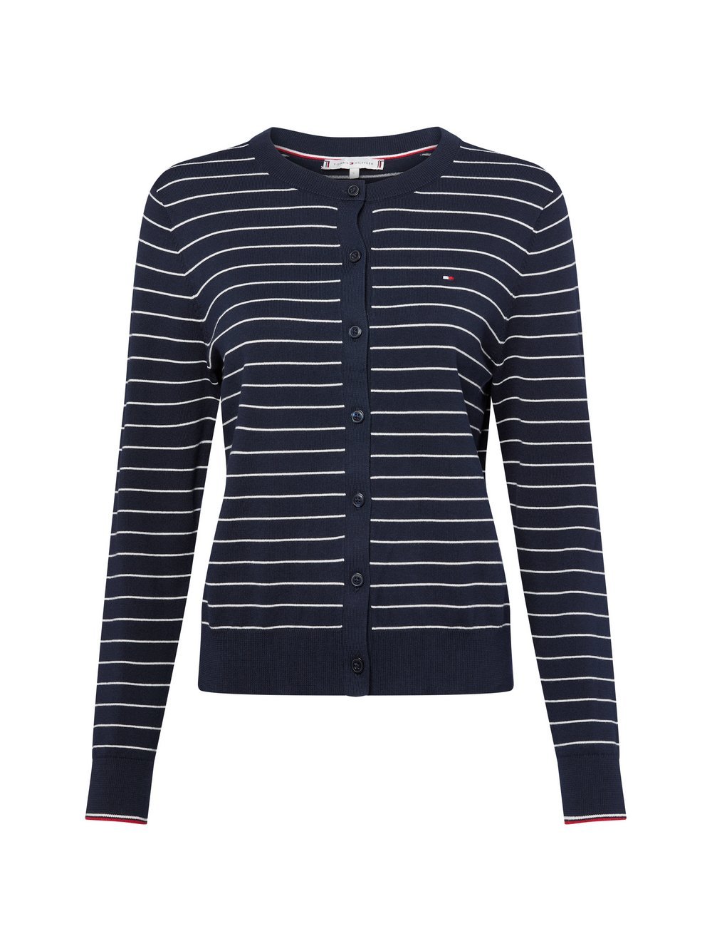 Tommy Hilfiger Strickjacke Damen Feinstrick gestreift