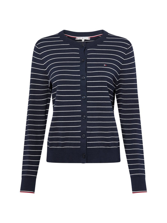 Tommy Hilfiger Strickjacke Damen Feinstrick gestreift