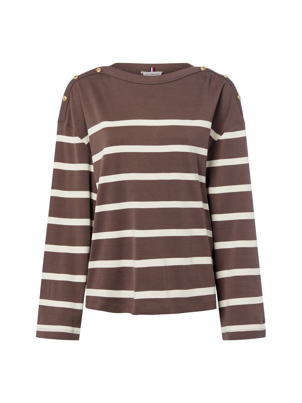 Tommy Hilfiger Sweatshirt Damen Baumwolle gestreift