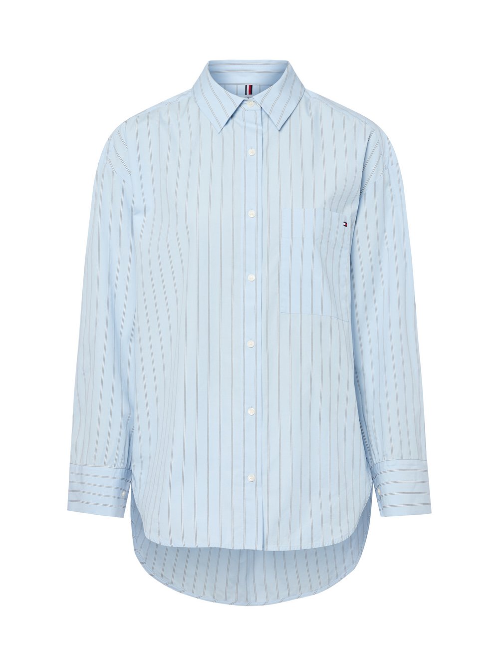 Tommy Hilfiger Hemdbluse Damen Baumwolle gestreift