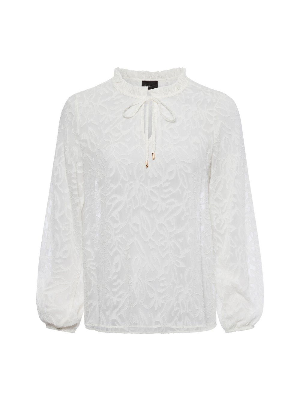 s.Oliver LABEL Sommerbluse Damen strukturiert