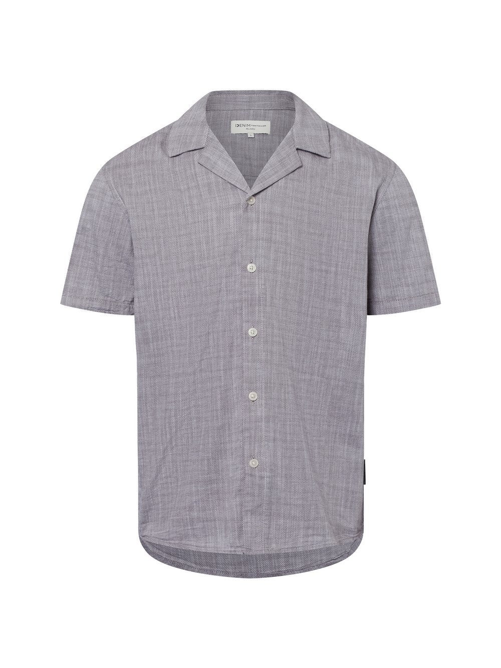 Tom Tailor Denim Freizeithemd Herren Comfort Fit Baumwolle meliert