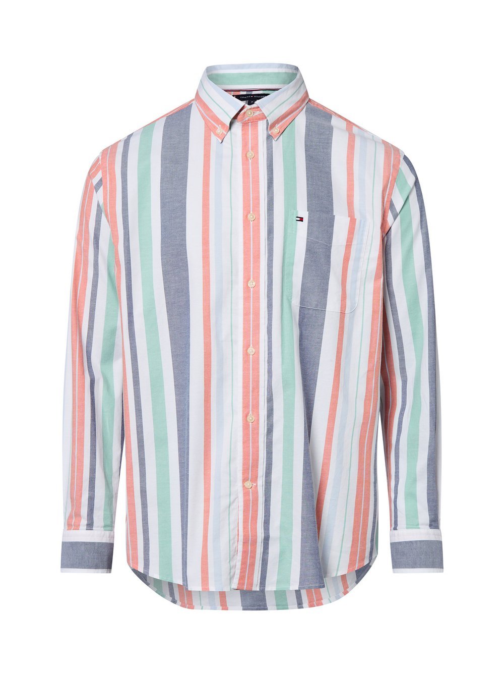 Tommy Hilfiger Hemd Herren Modern Fit Baumwolle gestreift