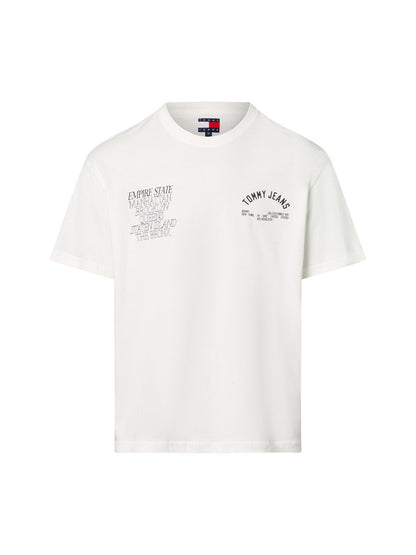 Tommy Jeans T-Shirt Herren Baumwolle bedruckt