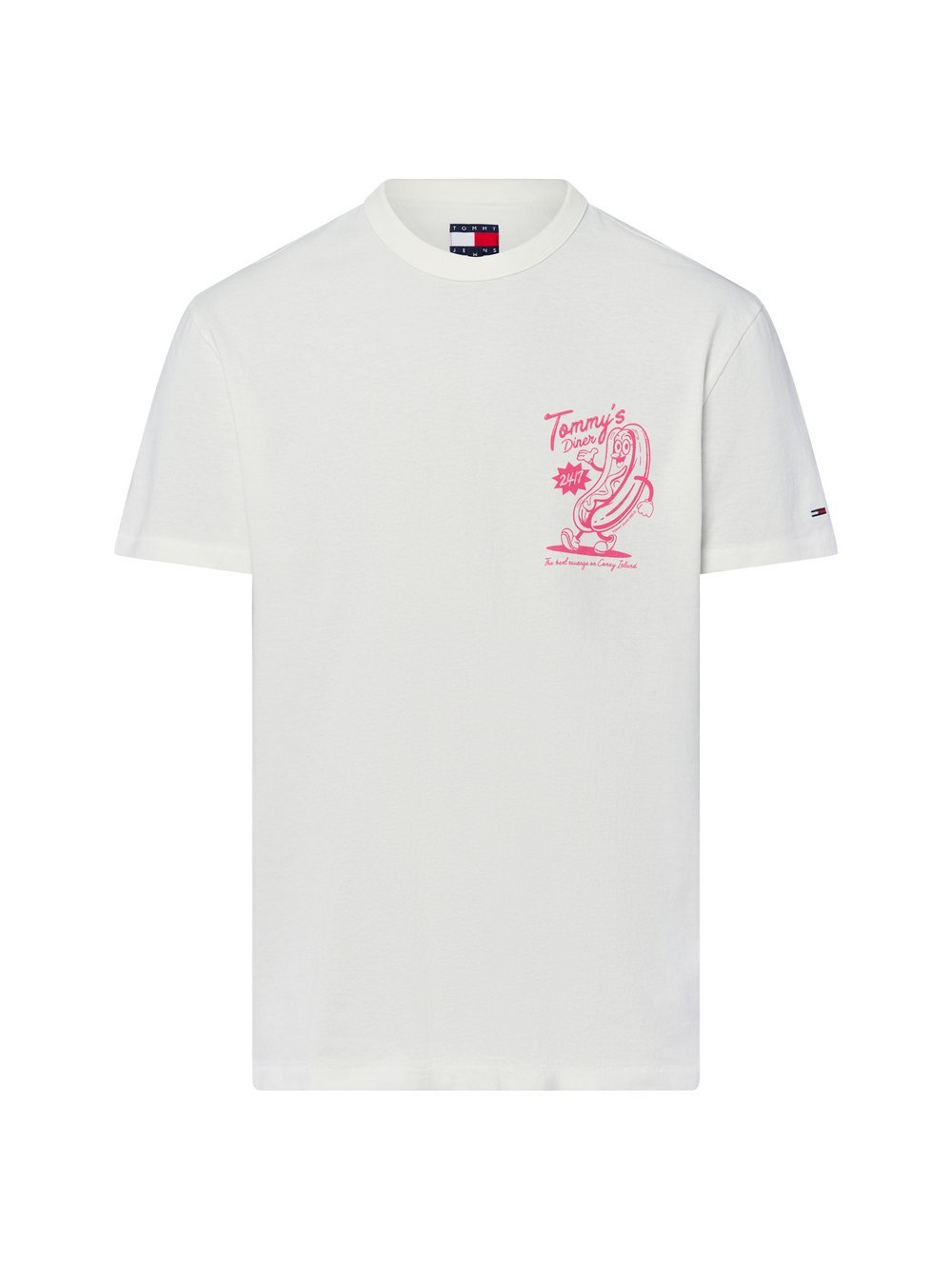 Tommy Jeans T-Shirt Herren Baumwolle bedruckt