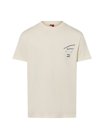 Tommy Jeans T-Shirt Herren Baumwolle bedruckt